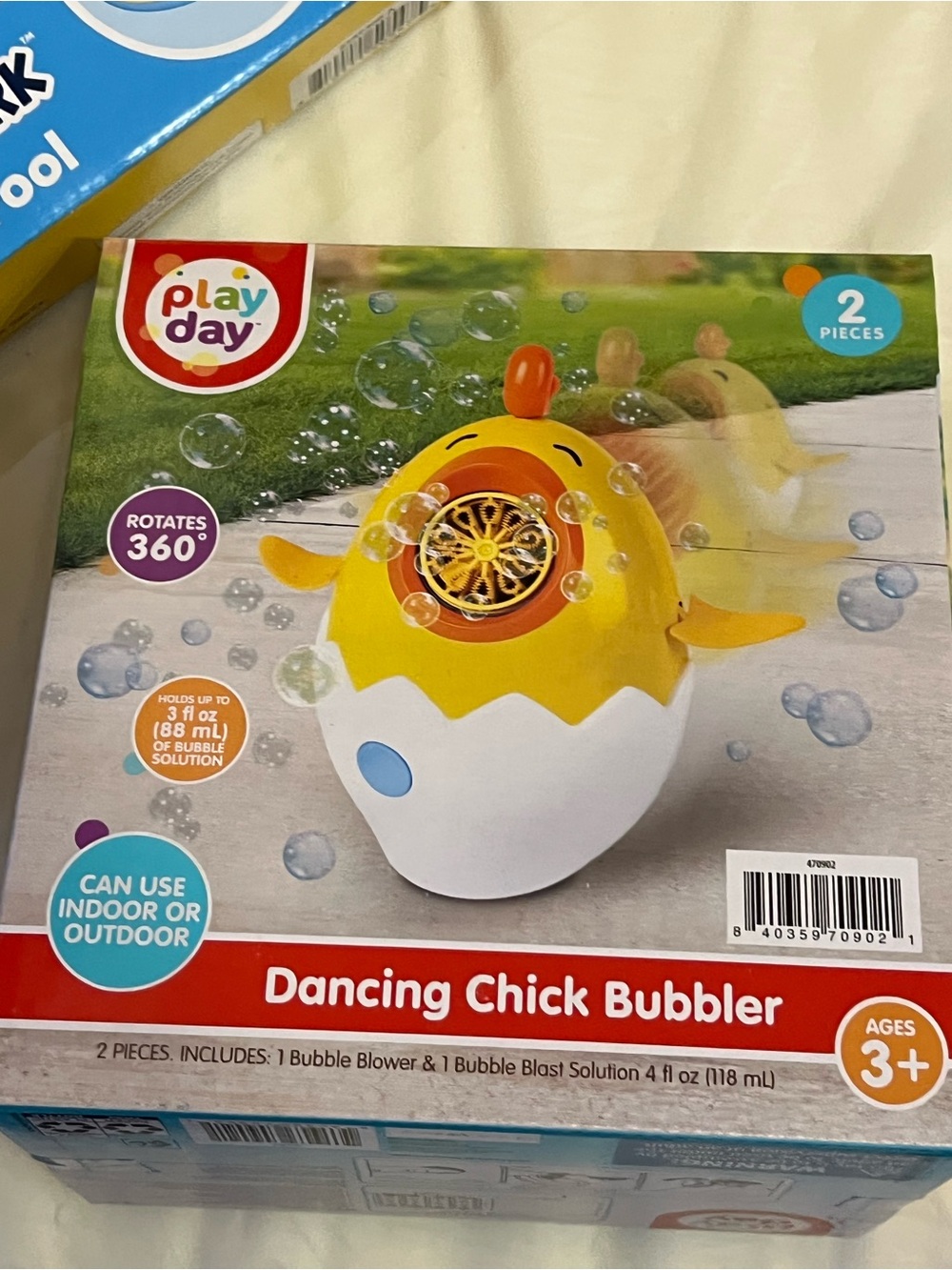 Play Day Dancing Chick Bubble Toy - Yellow & White